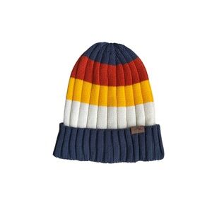 Spacecraft Striped Acrylic Beanie